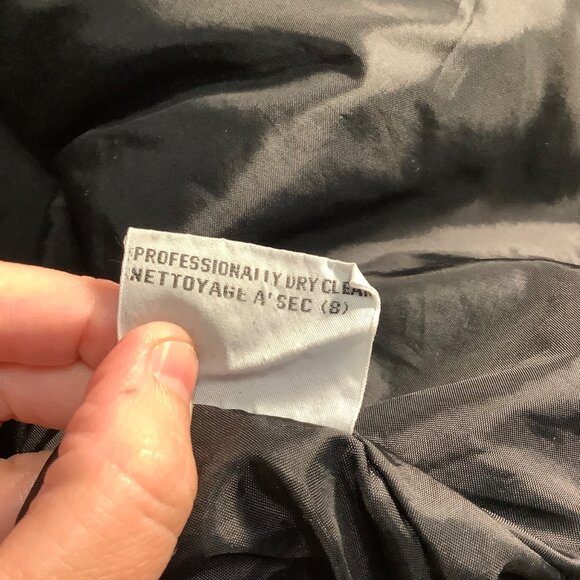 Men’s Vintage Member’s Only Jacket Size 40 Gray Full Zip Lined Classic 80s Style - Picture 12 of 12